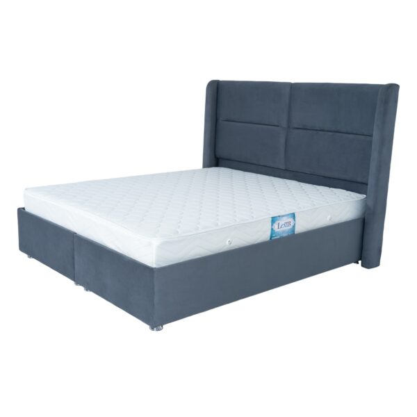 Saltea Ortopedică Lexus, 20 cm Arcuri Bonell cu Durabilitate Îndelungată, Capsule de Aerisire, Husă Jacquard Premium, Reversibilă, Antialergică, Antibacteriană, Fabricată în România