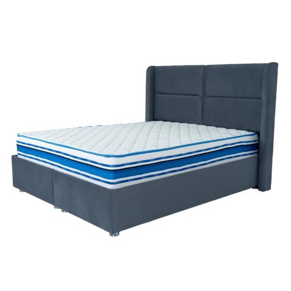 Saltea Biorytmic Top Confort, Mobila Mega, 28 cm, spumă poliuretanică cu memorie, husă premium matlasată, antibacteriană, reversibilă, confort ortopedic